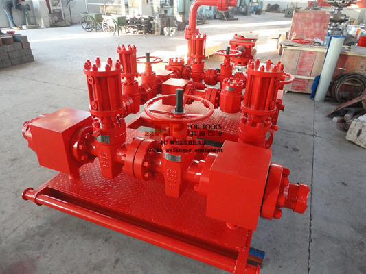 API 16C Wellhead Choke Choke Kill อุปกรณ์ท่อ Manifold