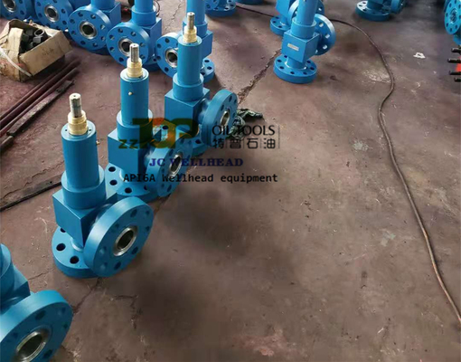 2-9/16"3000 PSI API 6A Wellhead Choke Valve ชุดประกอบปรับได้