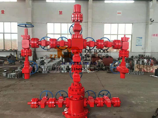 API 6A บ่อน้ำมันต้นคริสต์มาสอุปกรณ์บ่อน้ำมันต้นคริสต์มาส