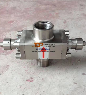 ไฮดรอลิก Wireline BOP Oil Well Blowout Preventer สำหรับการใช้งานสายเนียน