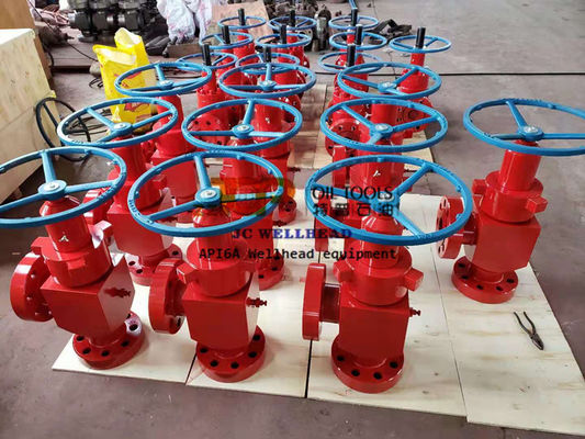 2-9/16"3000 PSI API 6A Wellhead Choke Valve ชุดประกอบปรับได้